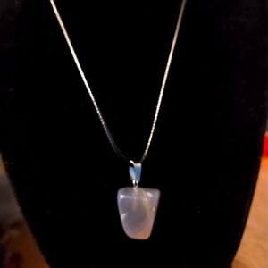 Grey Agate necklace